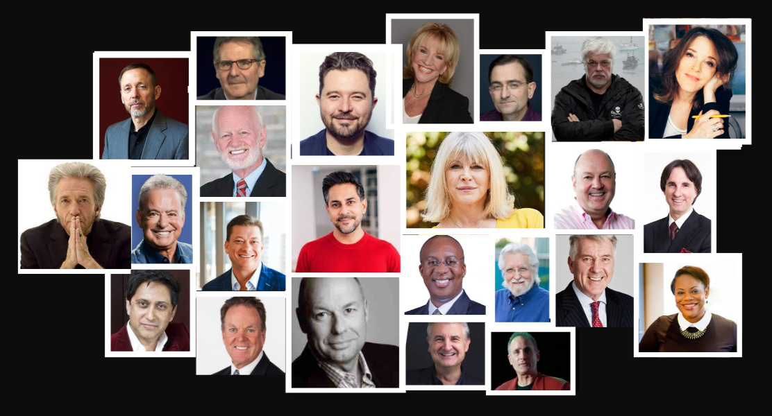 A selection of past guests from Getting It Wrong to Get It Right